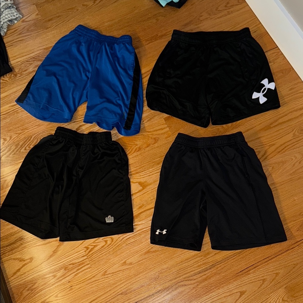 Under Armour Athletic Shorts Set - Blue and Black